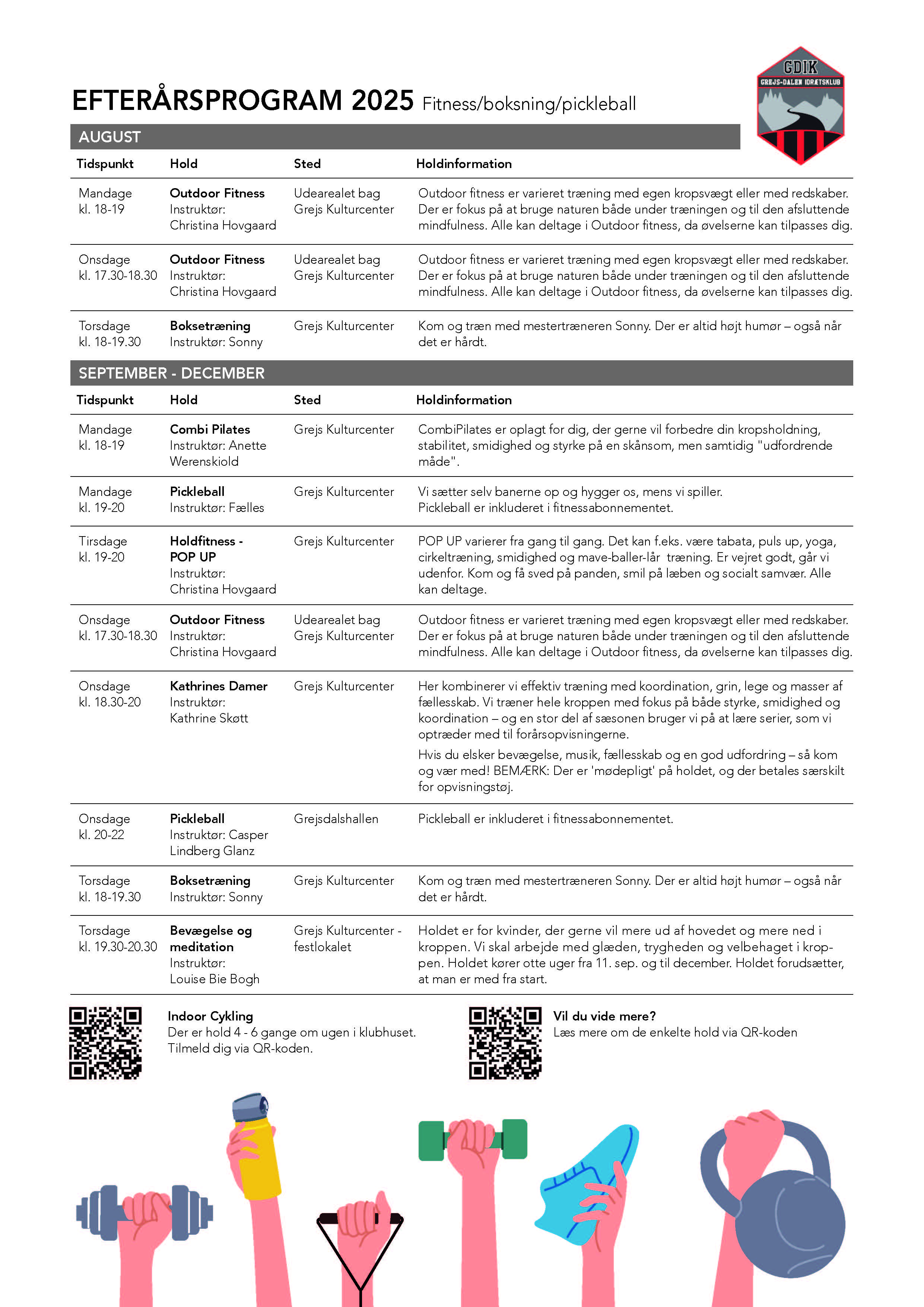 GDIK Program efterar 2025